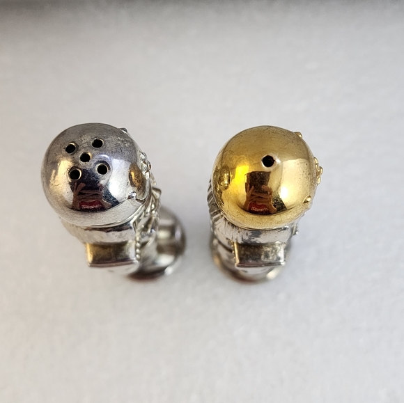 Godinger Silver Plated 1994 Nutcracker Soldiers Salt and Pepper Shakers - Picture 5 of 12